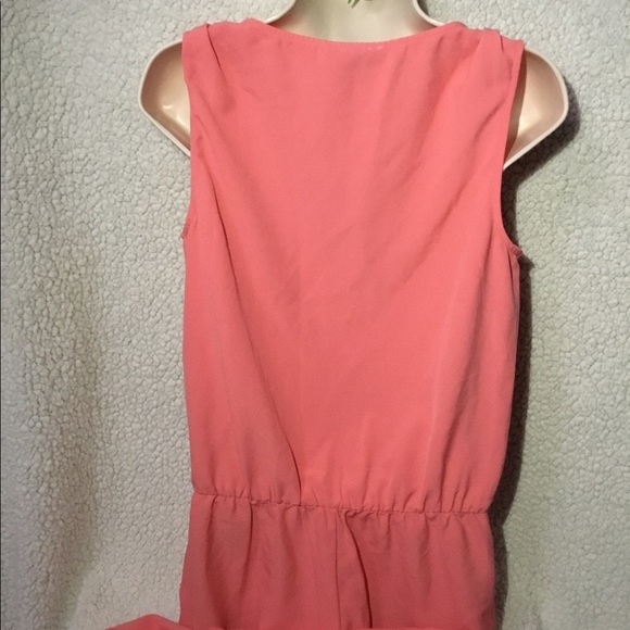 Romeo & Juliet Couture Coral Medium Jumpsuit - Picture 12 of 17